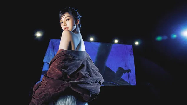 에스파 카리나 in 드라마 앨범 (The Scene Vers.) 촬영 4K 배경화면