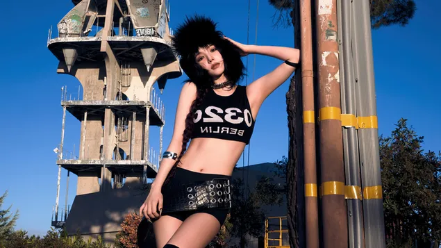 Taustakuva Aespan Karina 'Whiplash'-minialbumissa (Unforgettable Ver.) Shoot 4K