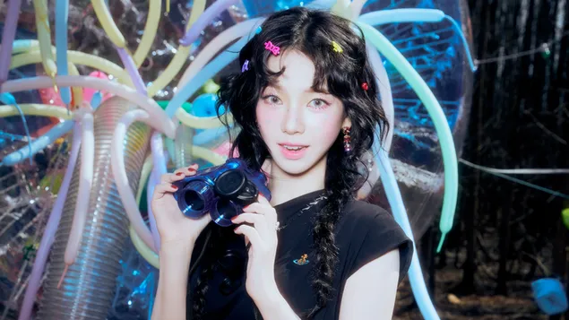 Taustakuva Aespa's Karina - 'Long Chat (#♥)' MV Shoot 4K