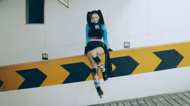 aespas karina - supernova mv shoot nedlasting