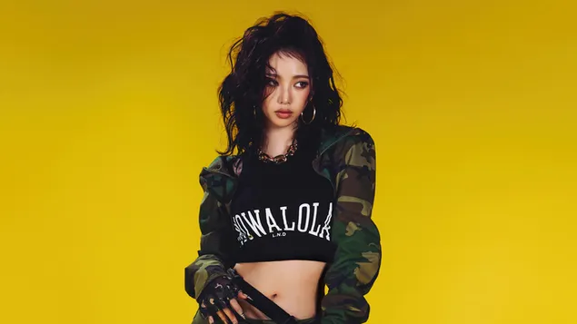 Taustakuva Aespa's Karina - 'Whiplash' -minialbumikuvaus 4K