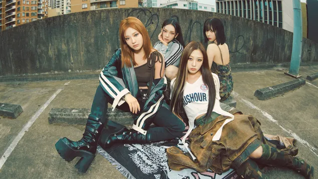 Aespa'nın Üyeleri | 'Benim Dünyam' Albüm Çekimi 4K duvar kağıdı