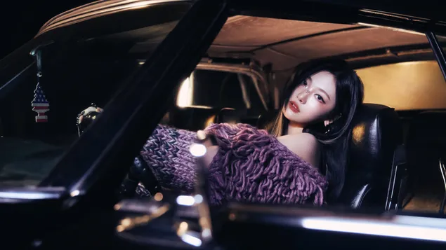 Aespa宁宁| 电视剧专辑拍摄 4K 壁纸