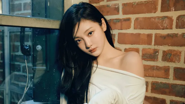 에스파의 닝닝 - 드라마 MV 촬영 4K 배경화면