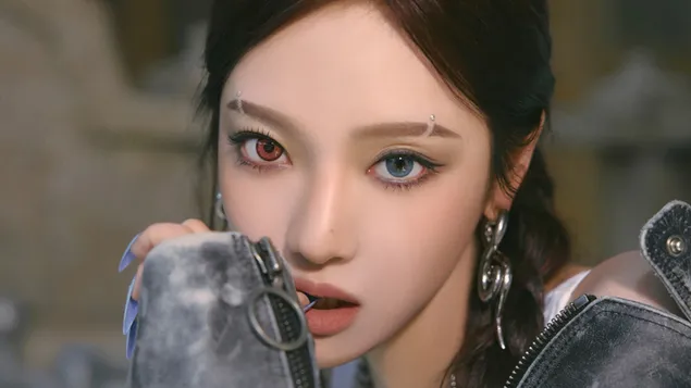 Ningning ของ Aespa สำหรับอัลบั้ม Armageddon (Unknown Ver.) ถ่ายทำ 4K วอลเปเปอร์