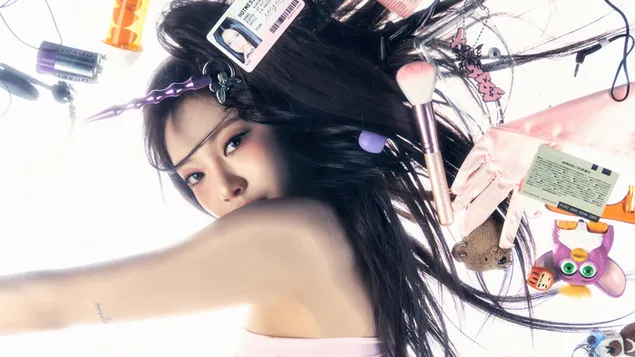 Aespaのニンニン、Hot Mess MV撮影に参加 4K 壁紙