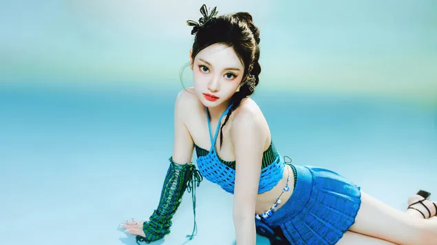 Aespas Ningning i Better Things M/V Shoot 4K bakgrunn