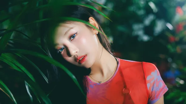 Aespas Ningning i Better Things MV Shoot 4K bakgrund