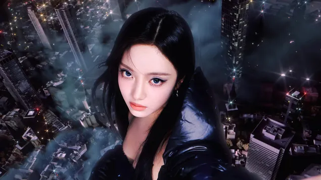 에스파의 닝닝 드라마 앨범 [The Giant Vers.] 촬영 4K 배경화면