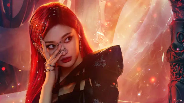 Aespa's Ningning in 'Next Level' 뮤직비디오 촬영(2021) 4K 배경화면