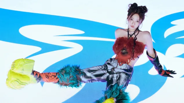 ningning aespa dr fylm supernova mv shoot brgyry khnyd