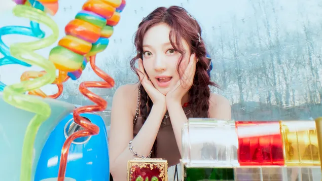 aespa's ningning - 'long chat (#)' mv shoot brgyry khnyd