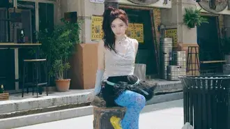 에스파의 닝닝 | 초신성 MV 촬영 4K 배경화면