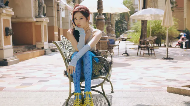 Ningning ของ Aespa - ถ่าย MV Supernova 4K วอลเปเปอร์