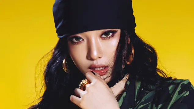 Aespa's Ningning - 'Whiplash' Mini Album Shoot 4K bakgrunn