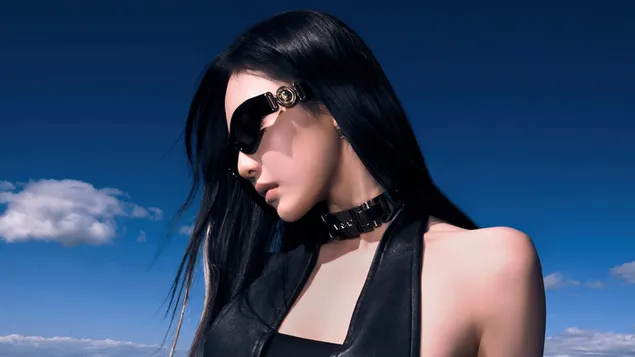 Aespa's Ningning | Mini album 'Whiplash' (versione indimenticabile) Shoot 4K sfondo