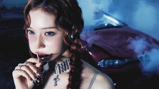 Aespa 的冬天 | 電視劇專輯[場景Vers.]拍攝 4K 壁紙