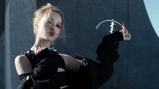 החורף של Aespa לצילומי מיני אלבום 'Whiplash' (גרסה בלתי נשכחת) 4K טפט