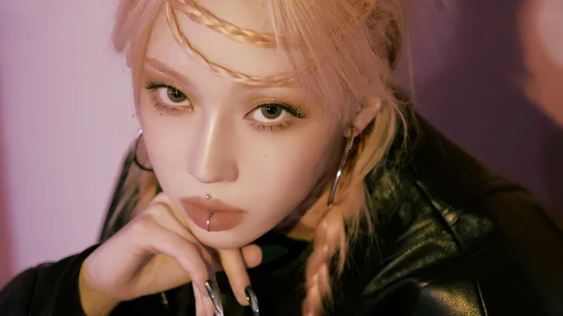 에스파의 Winter in Armageddon 앨범(Unknown Ver.) 촬영 4K 배경화면