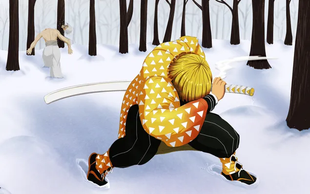 我妻善逸 HD 壁紙