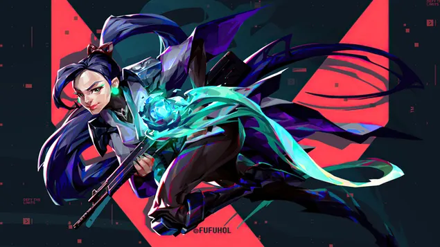 Tapeta Agent 'Sage' | Valorant (Riot Video Game) 4K