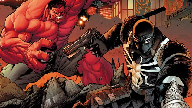 Agent Venom & Red Hulk download