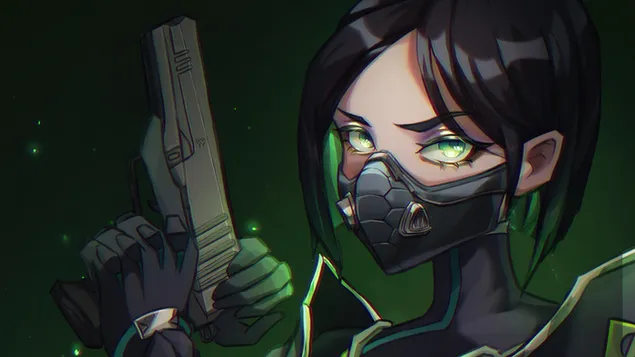 Agent 'Viper' (Anime FA) - Valorant (Riot Video Game) 4K wallpaper