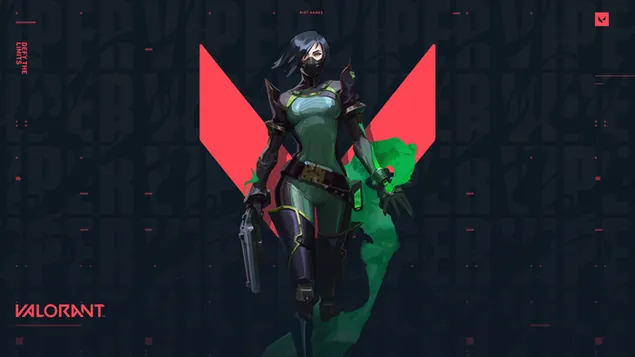 Agent 'Viper' (Sabine) : Valorant (Riot Video Game) 4K wallpaper