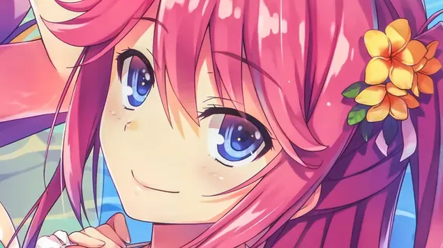 Airi Sakura (Shizuku) - Elitens klassrum 4K bakgrund