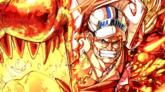akainu 'sakazuki' one piece'ist allalaadimine