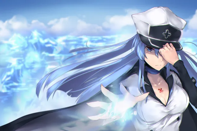 Akame Ga Kill - Esdeath 2K טפט