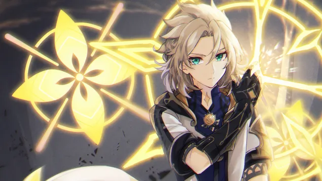 albedo | genshin impact (anime-videopeli) lataa