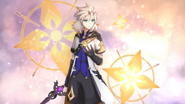 Albedo | Genshin Impact [Videogioco anime] 4K sfondo