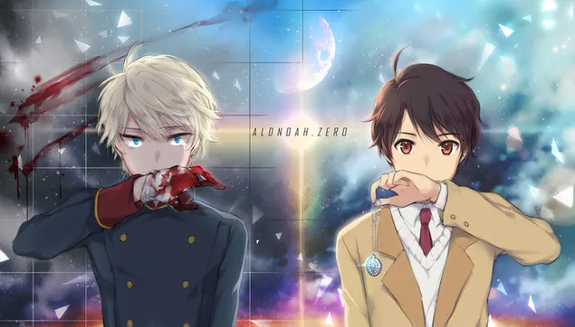 Aldnoah. Zero - Slaine Troyard e Inaho Kaizuka HD sfondo