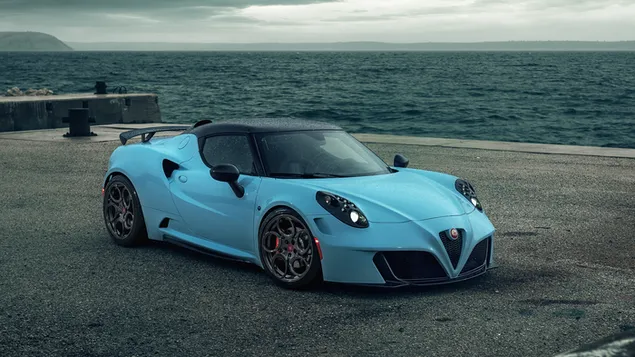 Alfa Rome 4C Zeus 4K muurpapier