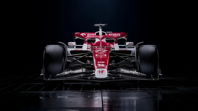 Alfa Romeo C42 Formule 1 2022 nieuwe auto vooraanzicht