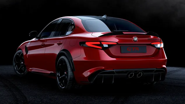 Alfa Romeo Giulia GTA 2020 HD achtergrond