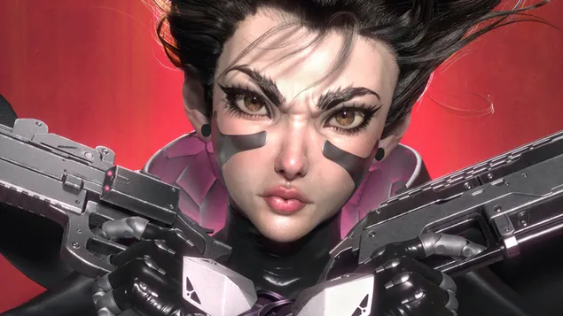 Hình nền Alita (Rosa Salazar) trong Phim 'Alita: Battle Angel' 4K