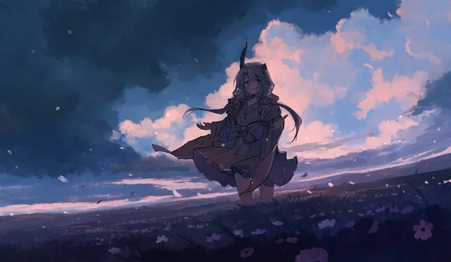 Совсем один в мире 2K обои