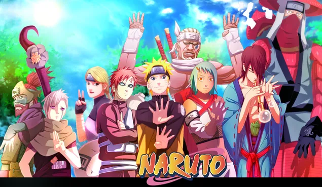 Todos los dueños de bestias con cola de Naruto