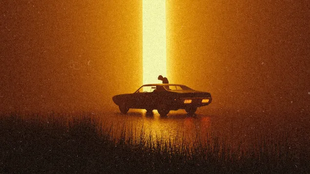 Сам дечко и мрачен ден 4K тапет