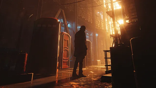 Сам дечко темна сенка 4K тапет