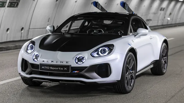alpine a110 sportsx Zheng Mian Xia Zai