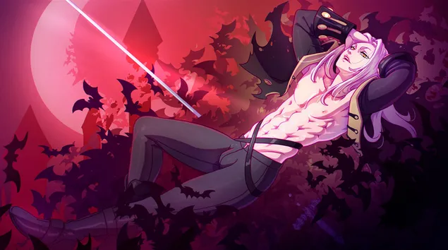 Alucard (Castlevania) HD kertas dinding