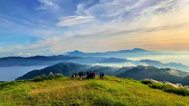 منظره شگفت انگیز از بالا کاغذدیواری  4K