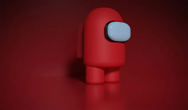 私たちの間で赤いキャラクター 8K 壁紙