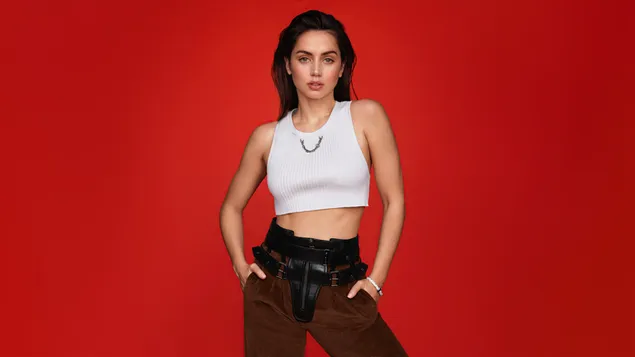 Hình nền 'Ana de Armas' trong L Officiel USA Shoot 4K