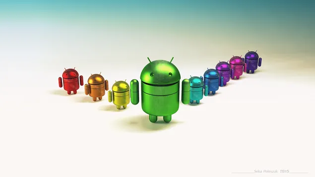 Android Team 4K wallpaper
