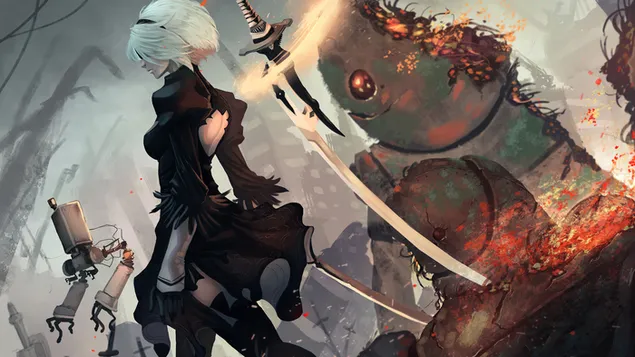 Android 'YoRHa 2B' - NieR Automata (Video Game) download