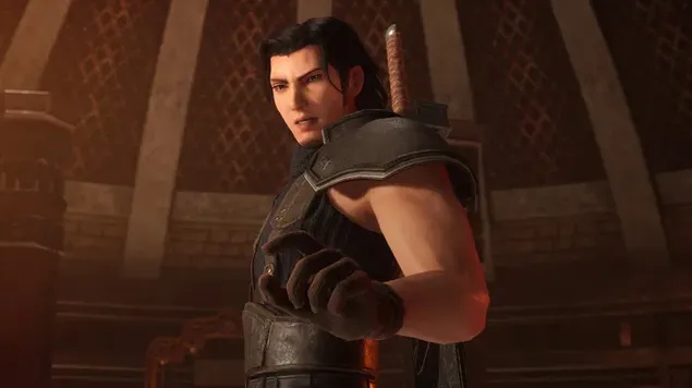 Reunió del nucli de crisi d'Angeal Hewley de Final Fantasy 7 4K fons de pantalla